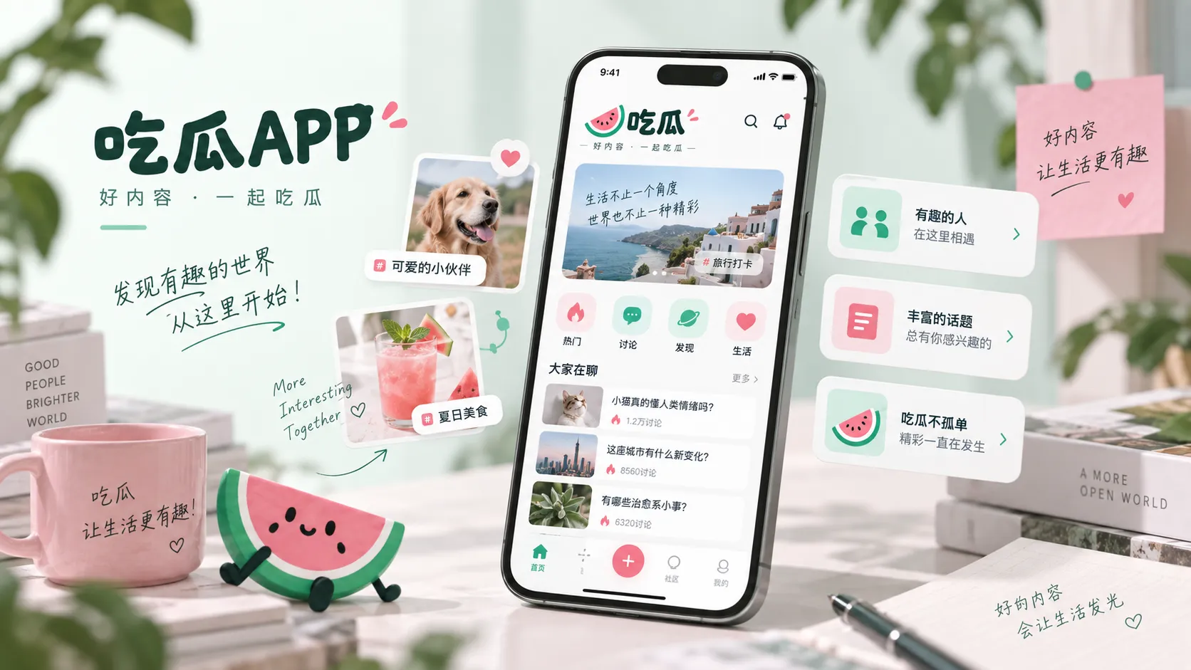 移动端内容访问视觉图