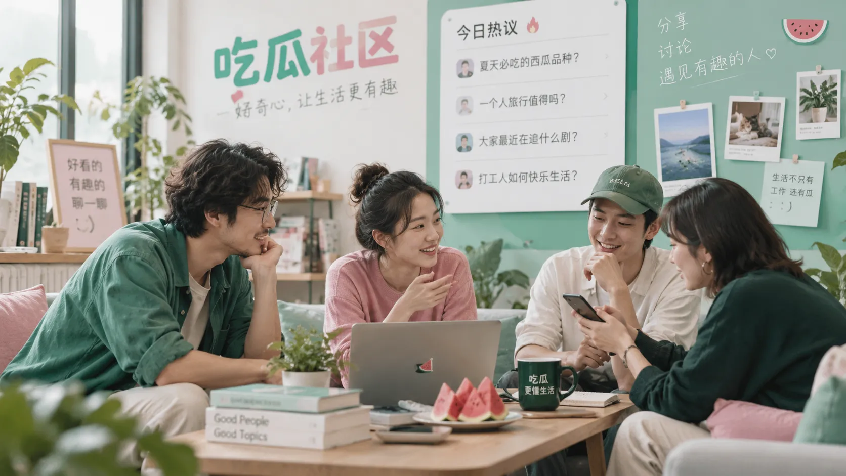 社区讨论内容配图
